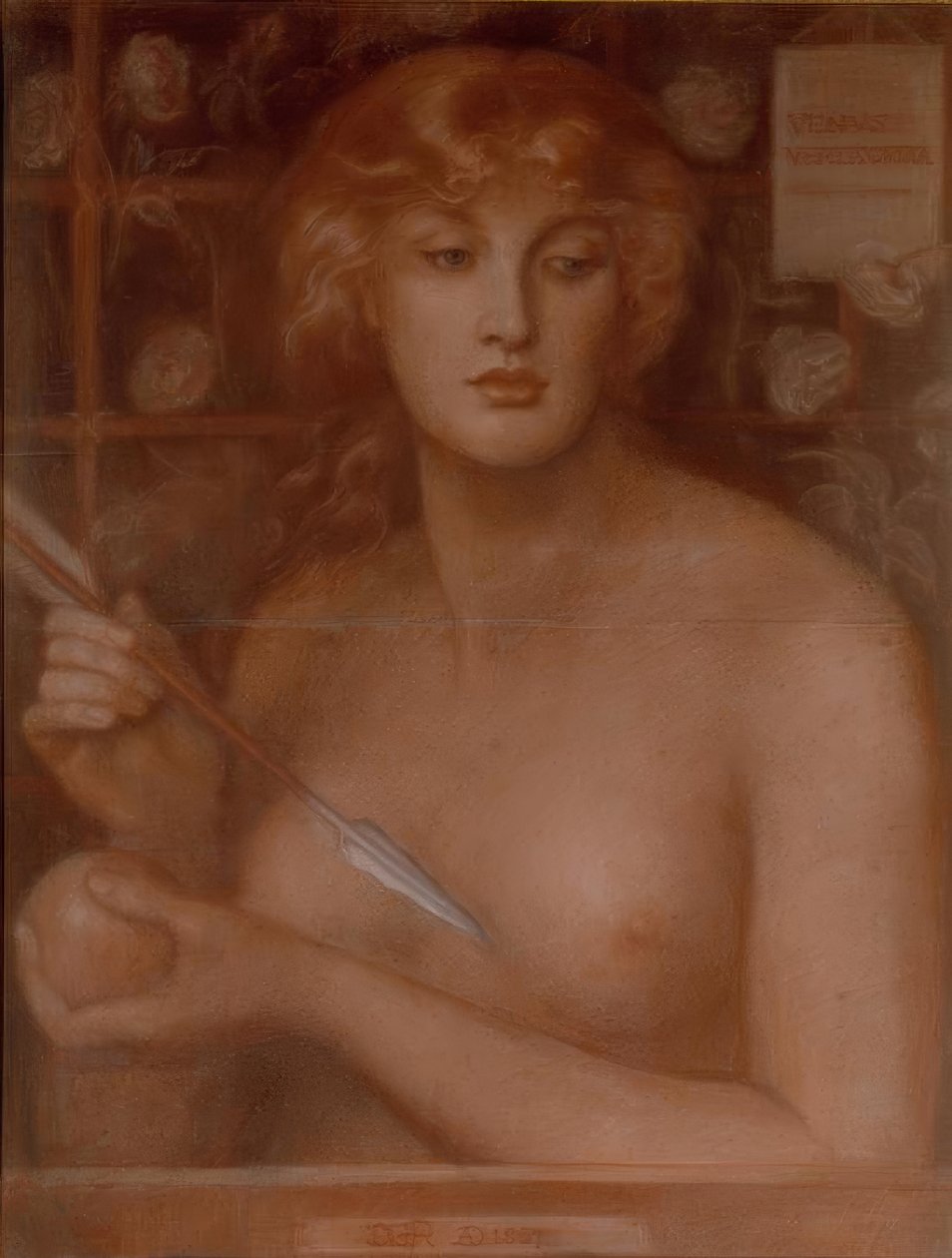 Venus Verticordia von Dante Gabriel Charles Rossetti