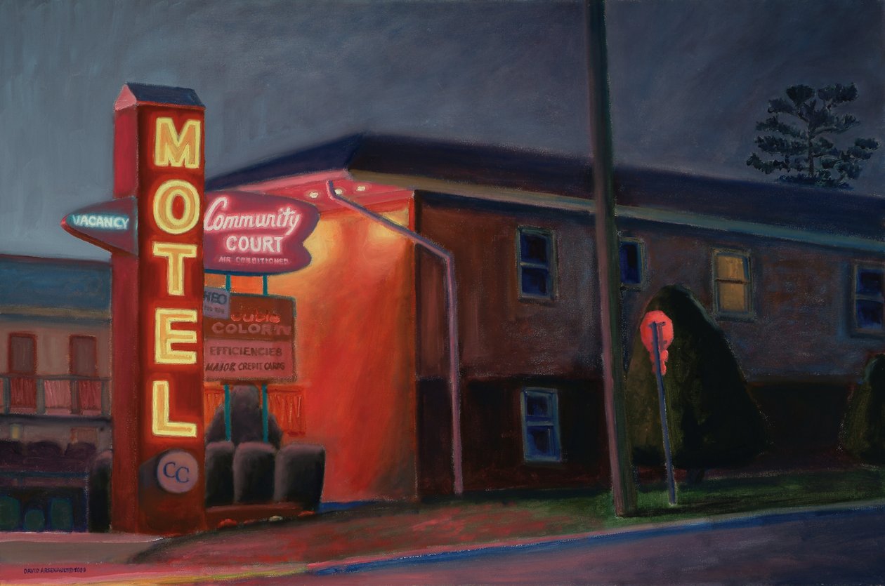 Nacht auf dem Broadway, 2003 von David Arsenault