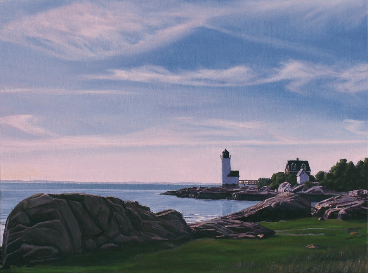 Squam Light Abend, 2014 von David Arsenault