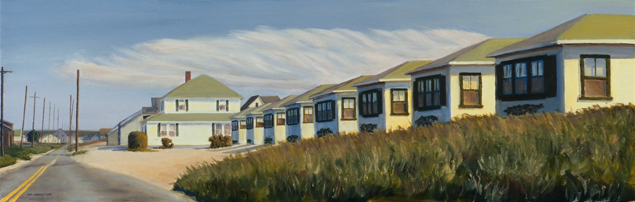 Warten in der Schlange, 2001 von David Arsenault