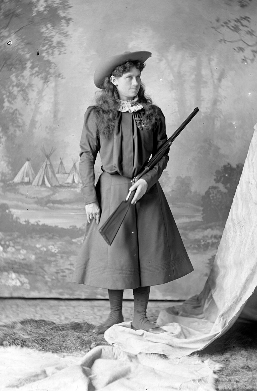 Annie Oakley, ca. 1897-1926 von David Frances Barry