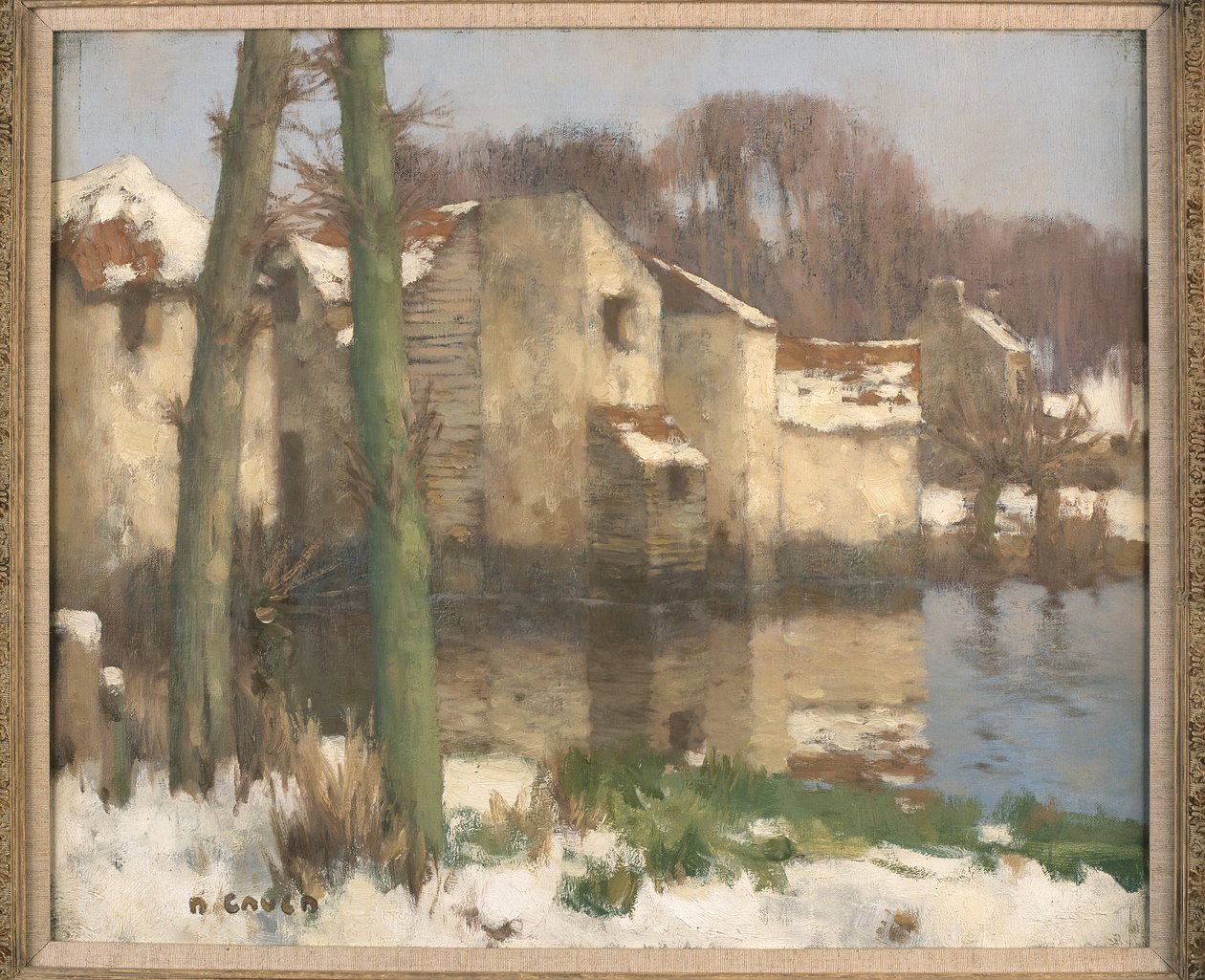 Winter in der Normandie von David Gauld
