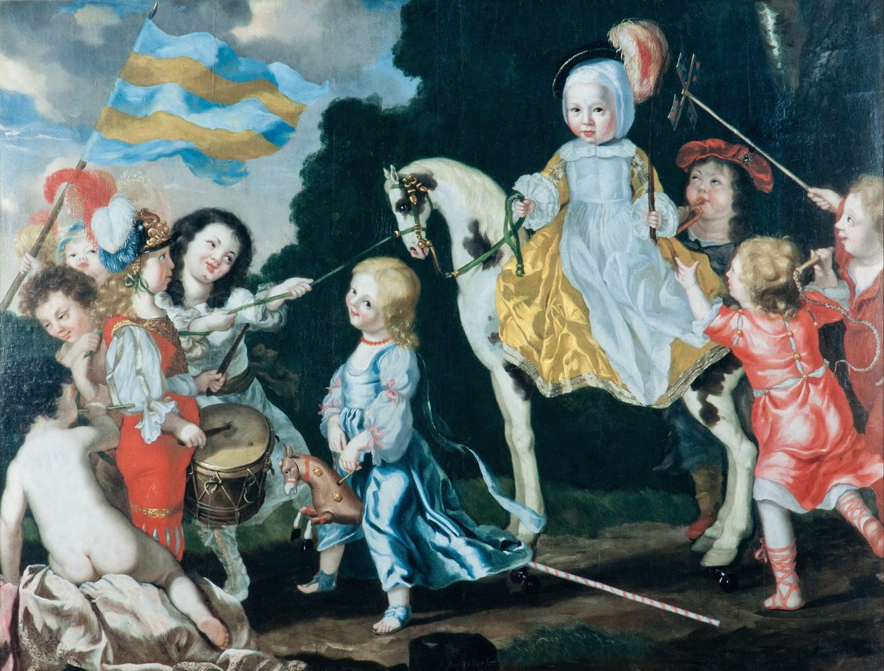 Kinder spielen von David Klöcker Ehrenstrahl