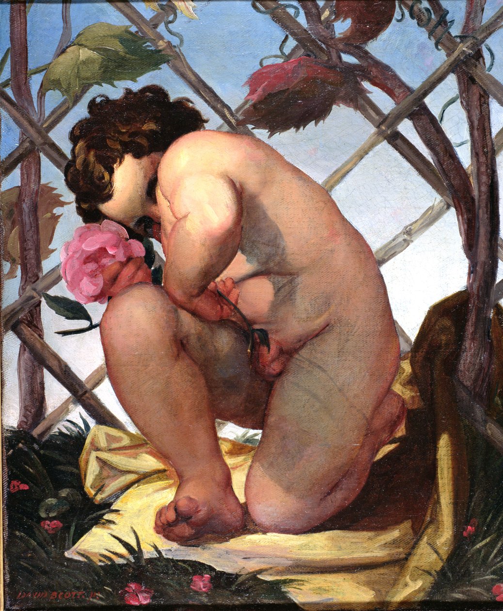 Amor, 1830 von David Scott