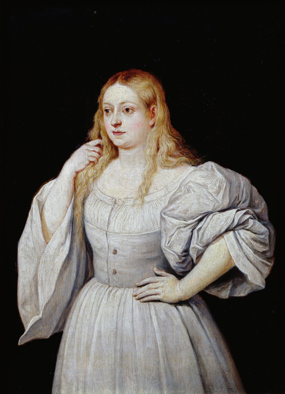 Porträt einer Frau, ca. 1646-56 von David Teniers the Younger