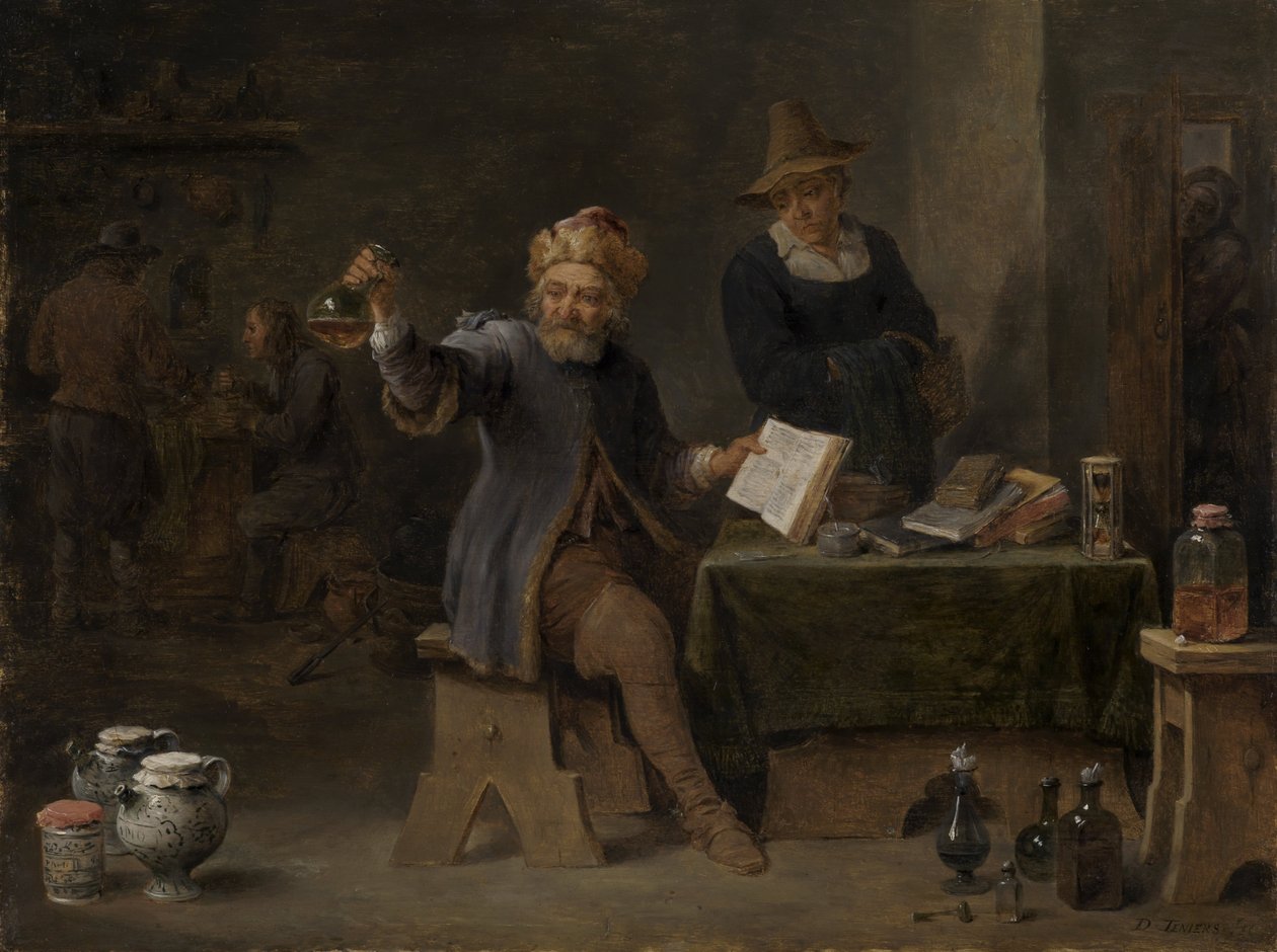 Der Dorfarzt von David Teniers the Younger