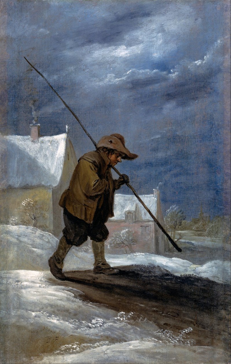 Winter von David Teniers the Younger