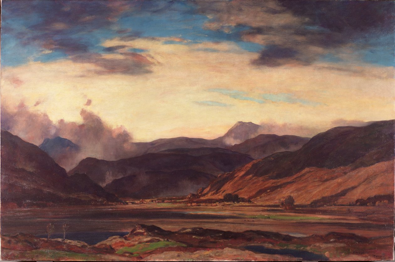 Balquhidder, Stirlingshire, ca. 1916 von David Young Cameron