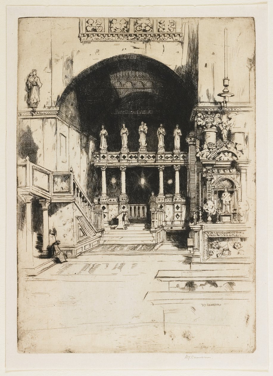 St. Markus, Nr. 3, 1900 von David Young Cameron