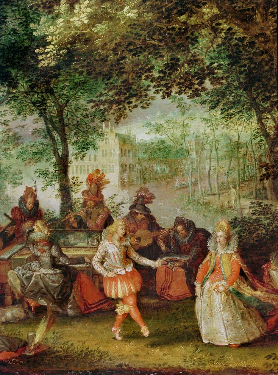 Die Party auf dem Land von David (attr.) Vinckeboons