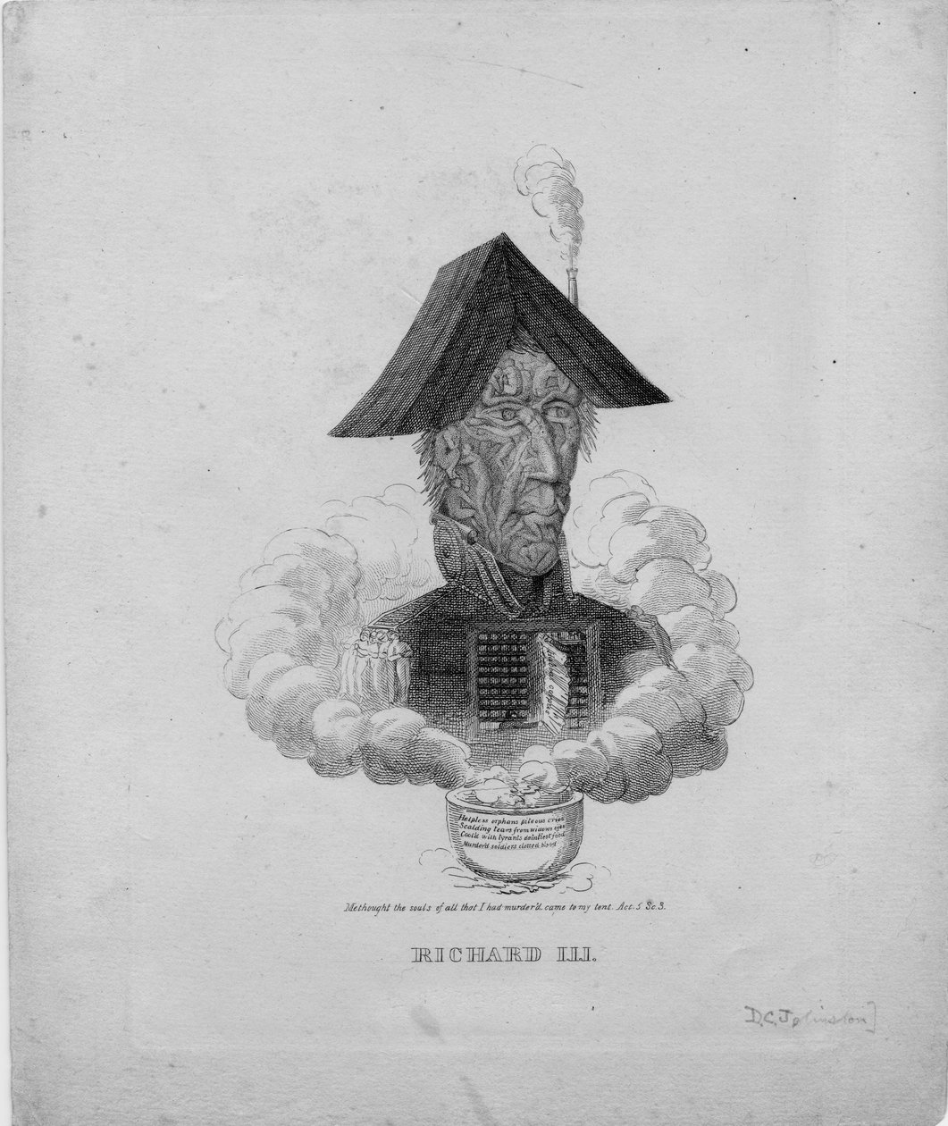 Richard III., ca. 1828 von David Claypoole Johnston