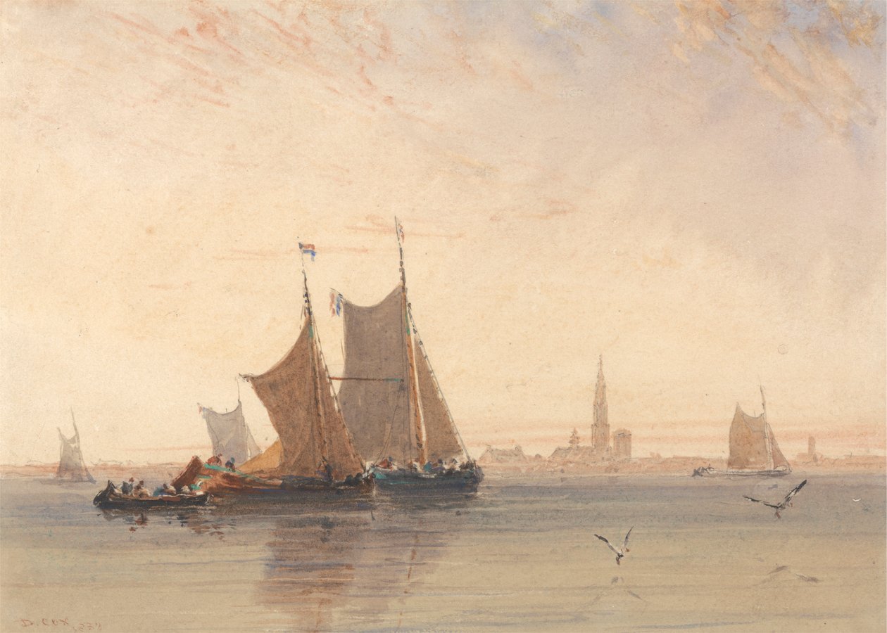 Antwerpen, Morgen von David Cox