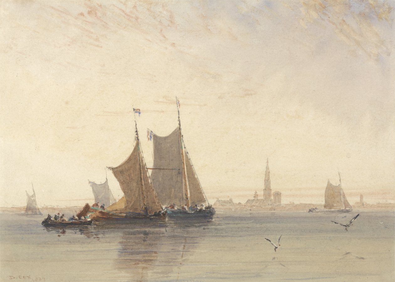 Antwerpen, Morgen von David Cox