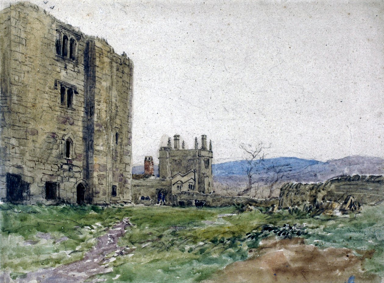 Barden Tower, Yorkshire von David Cox
