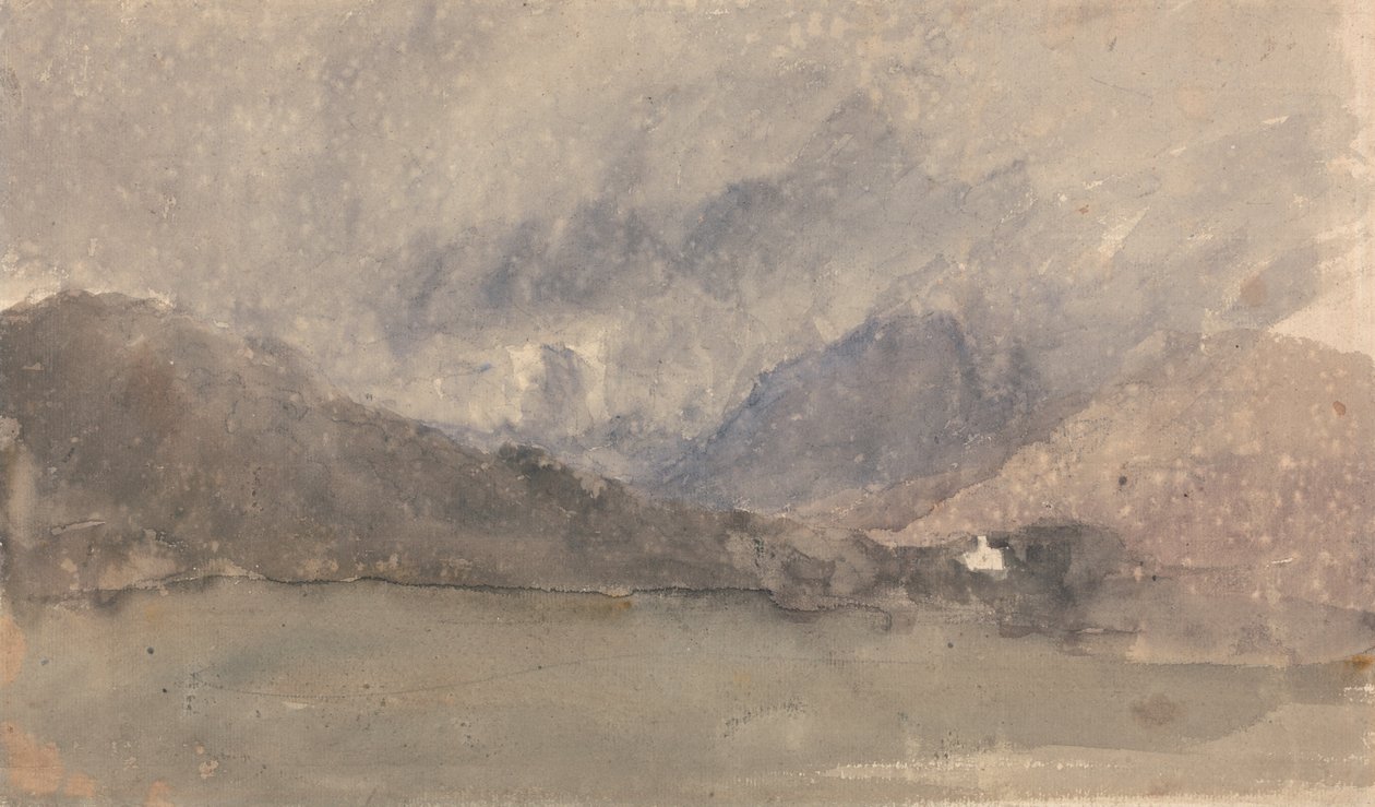 Capel Curig, Caernarvonshire, Wales von David Cox