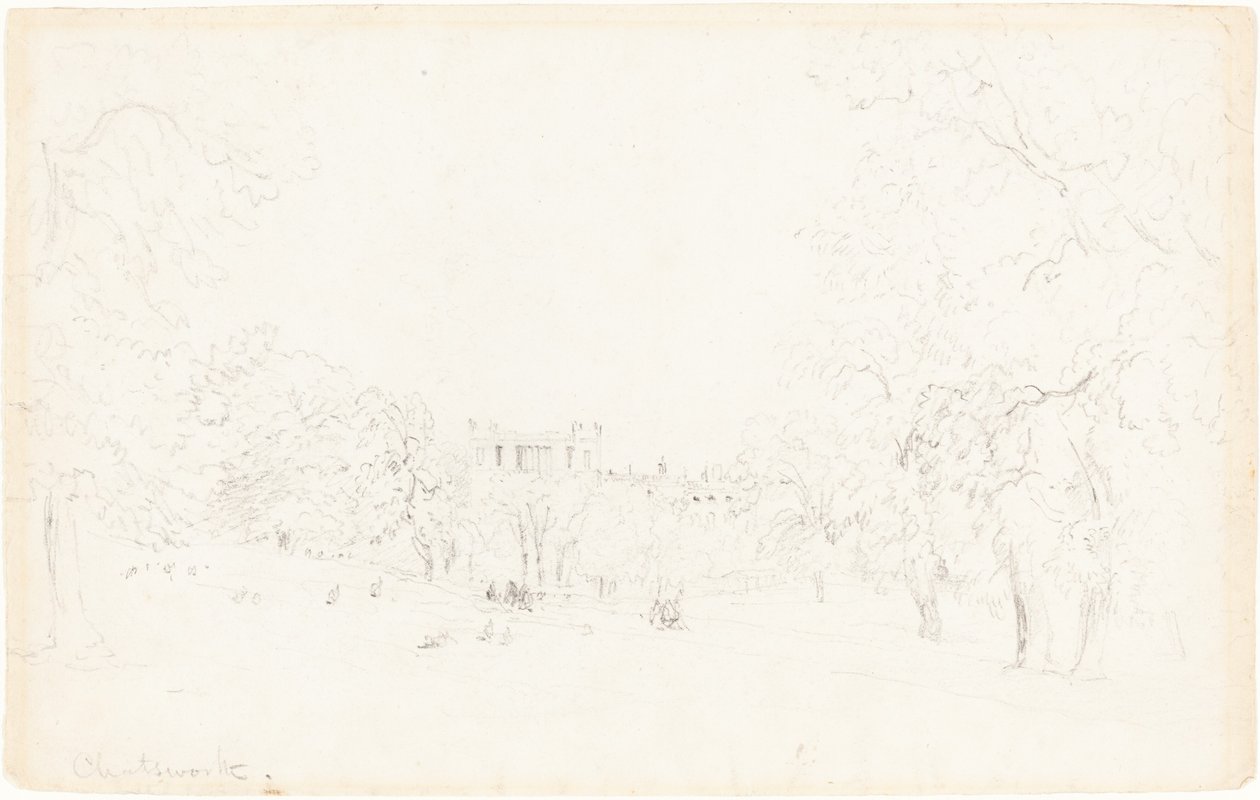 Chatsworth von David Cox