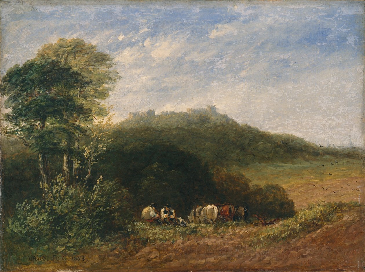 Dudley Castle; 1853 von David Cox