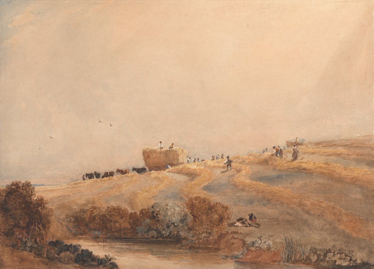 Heuernte von David Cox