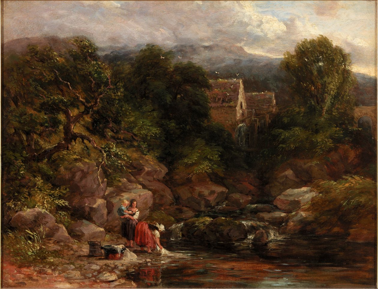 Pandy-Mühle von David Cox