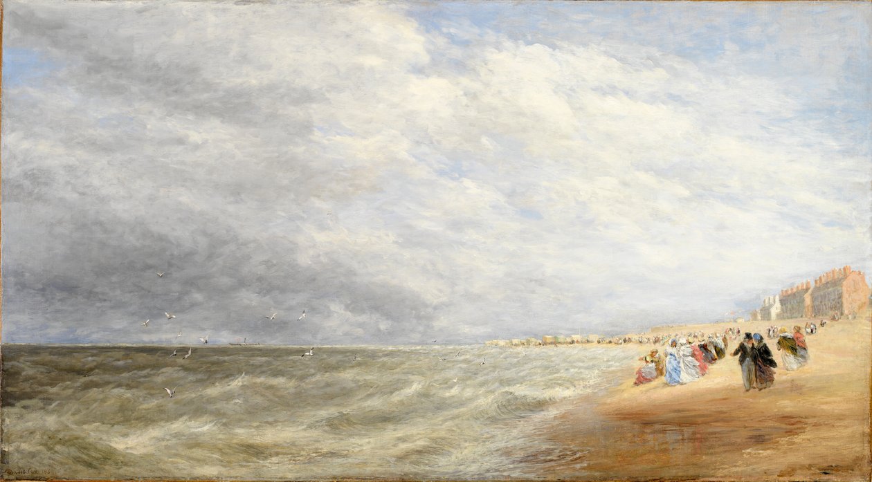 Rhyl Sands, 1855 von David Cox