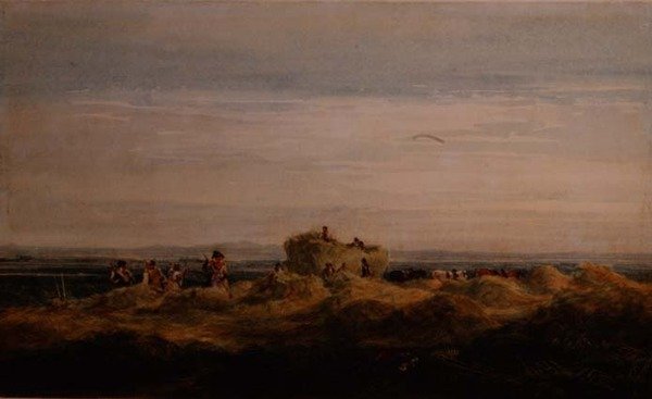 Das Heufeld von David Cox