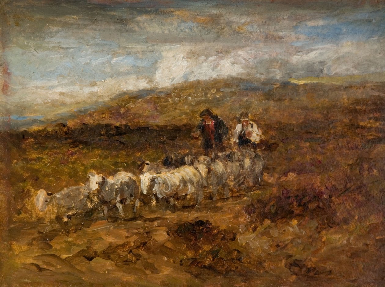 Walisische Hirten von David Cox the elder