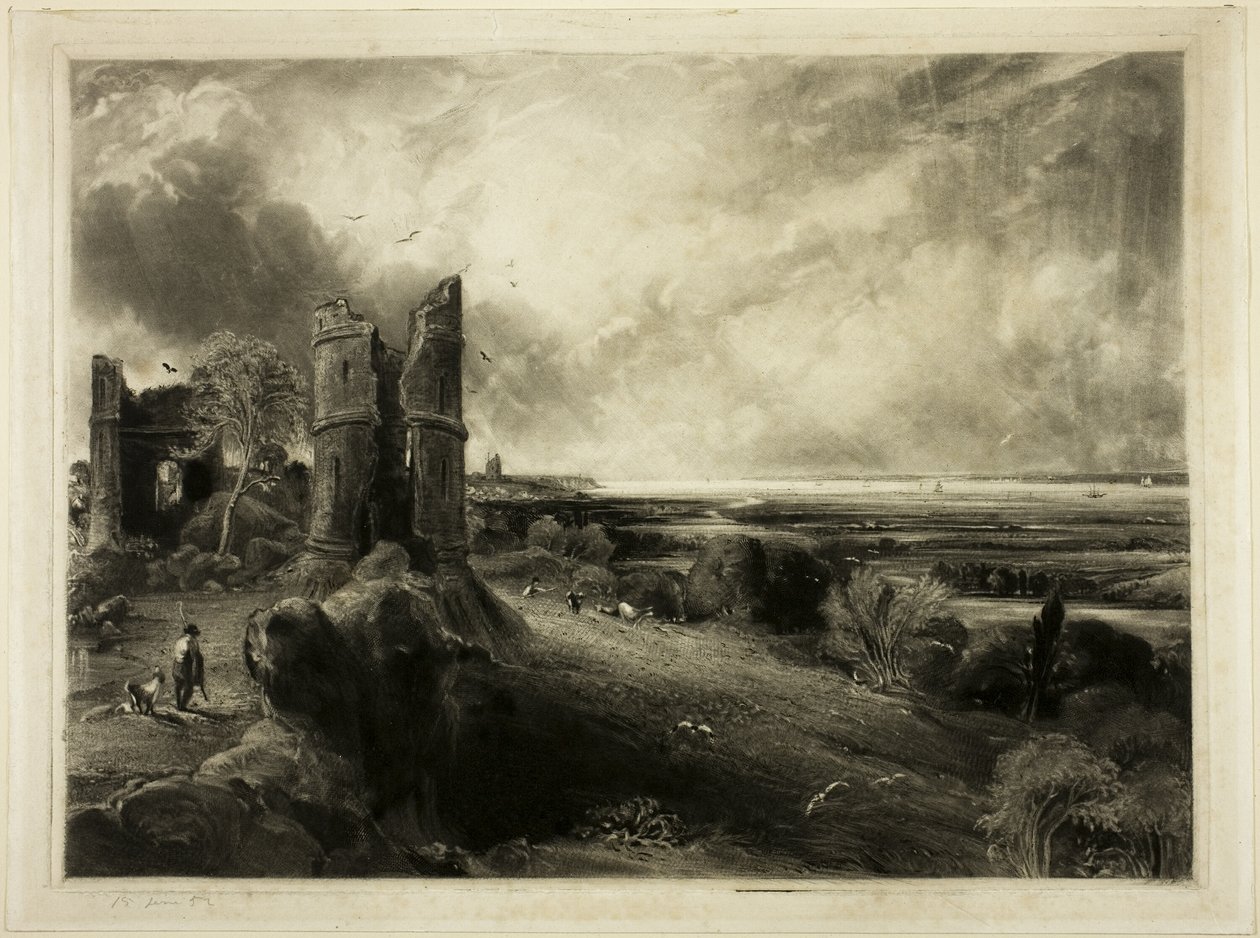 Hadleigh Castle in der Nähe von Nore von David Lucas