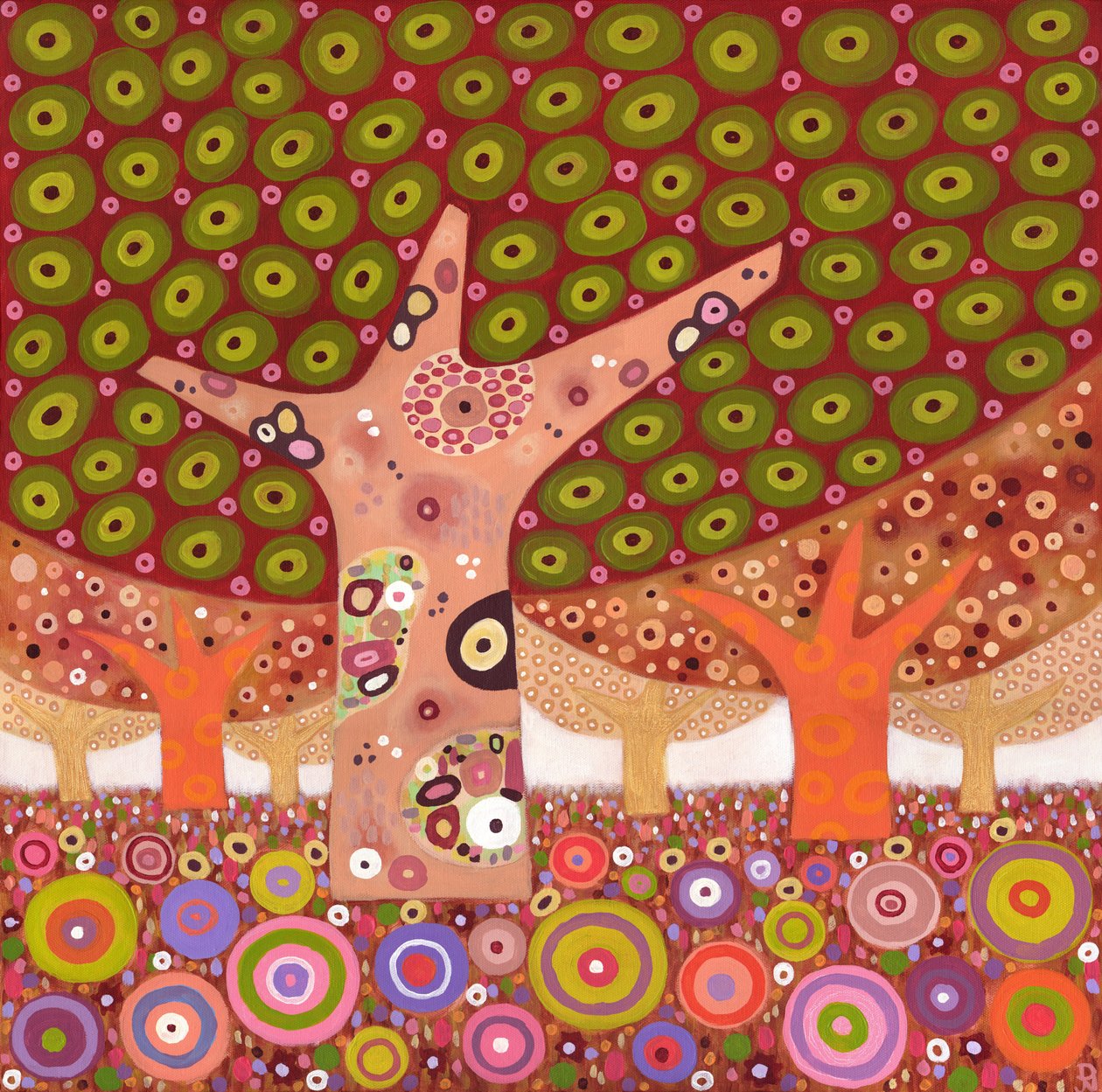 Froschlaichbäume, 2010 von David Newton