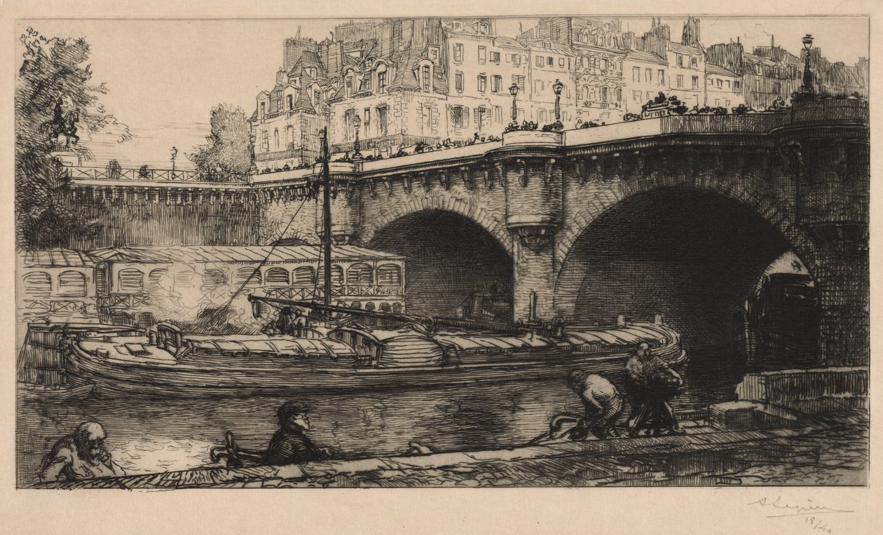 Le Pont Neuf von David Octavius Hill