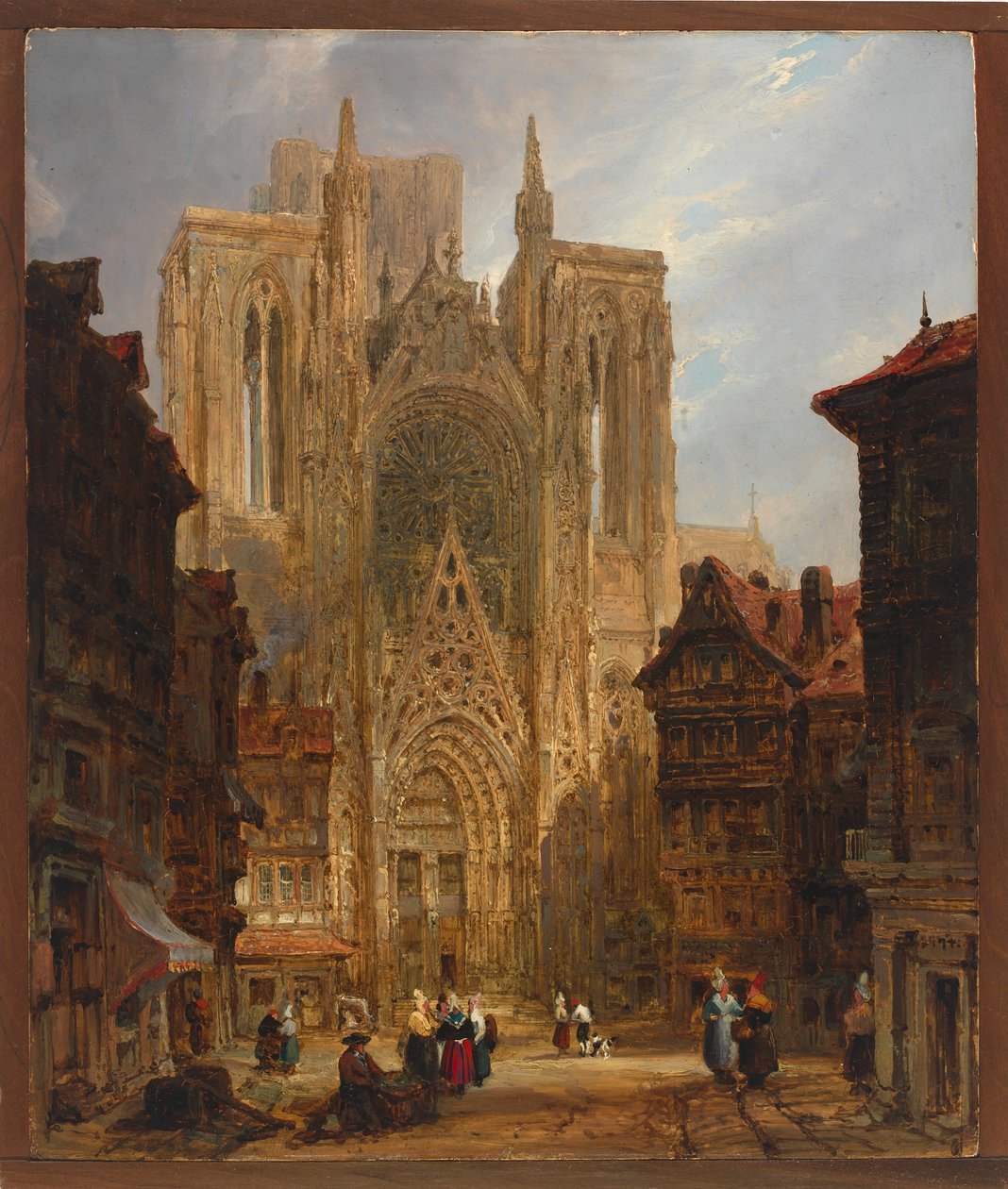Kathedrale von Rouen von David Roberts