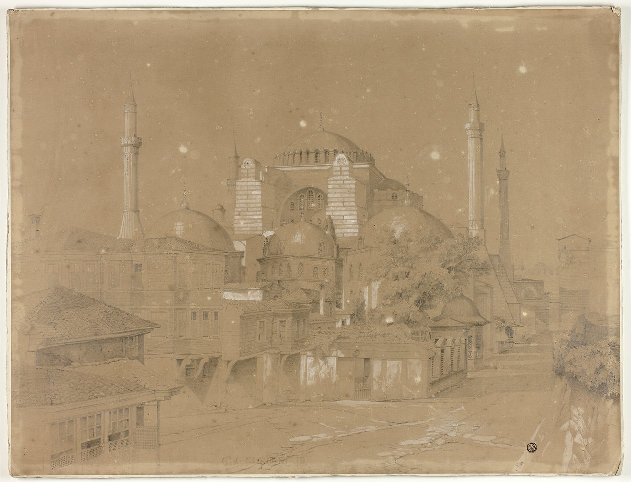 Ansicht von Konstantinopel von David Roberts