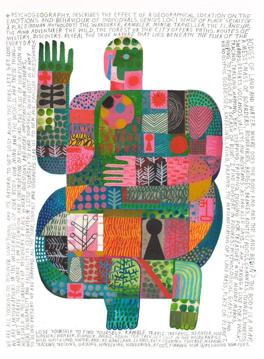 Psychogeographie, 2023 von David Shillinglaw