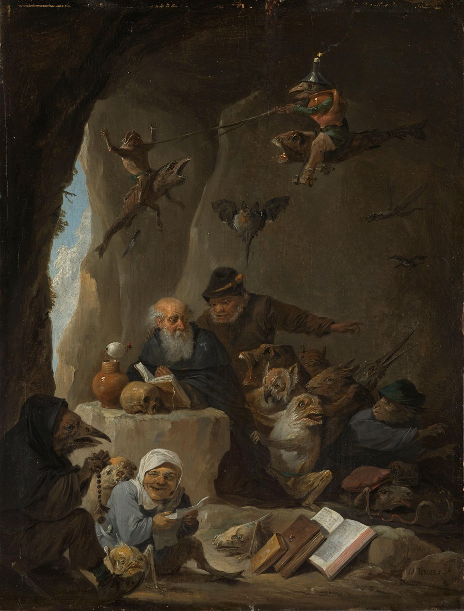 Die Versuchung des Heiligen Antonius von David Teniers (II)