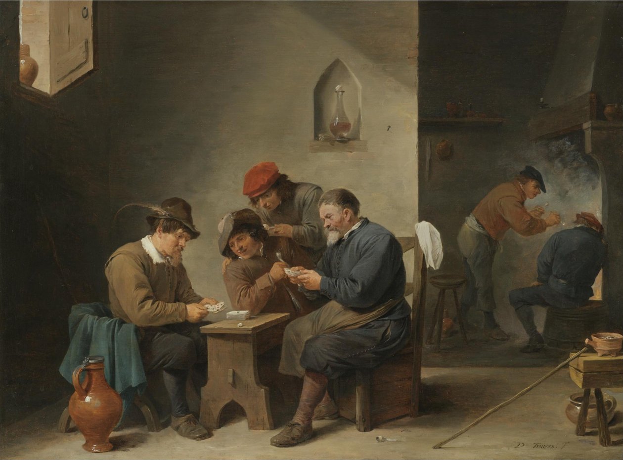 Kartenspieler von David Teniers the Younger