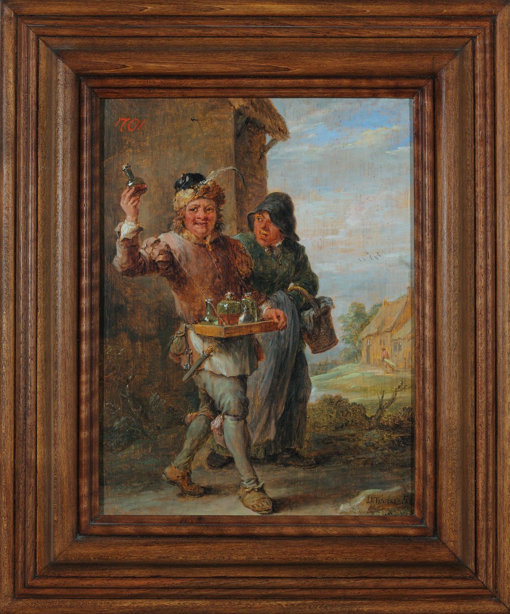 Landarzt, ca. 1670 von David Teniers the Younger