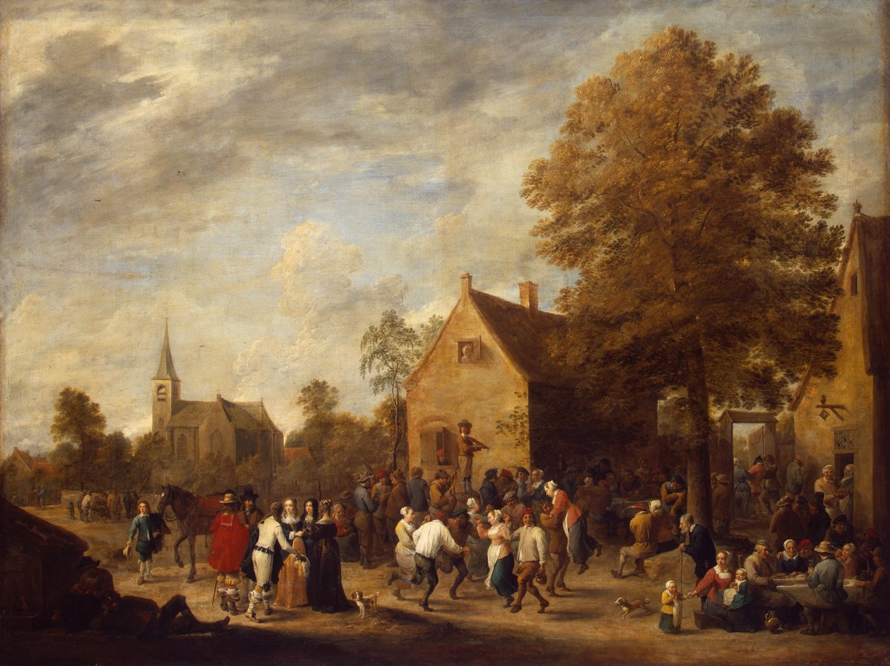 Ländliches Fest von David Teniers the Younger