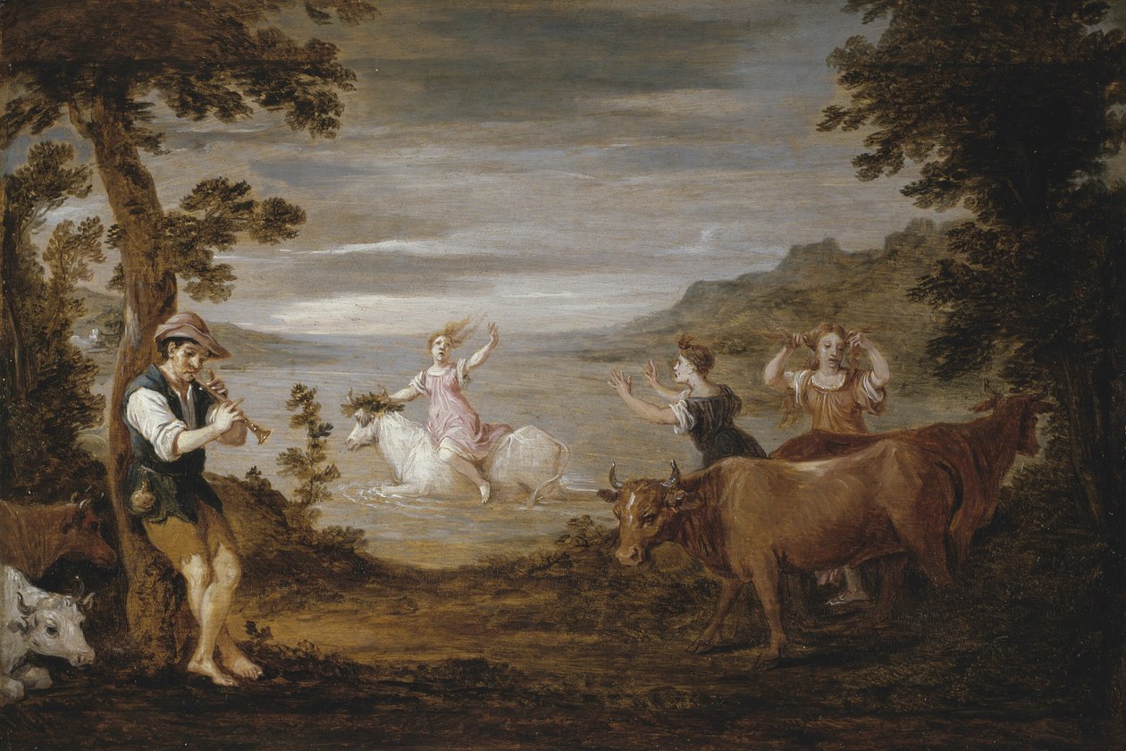 Der Raub der Europa von David Teniers the Younger