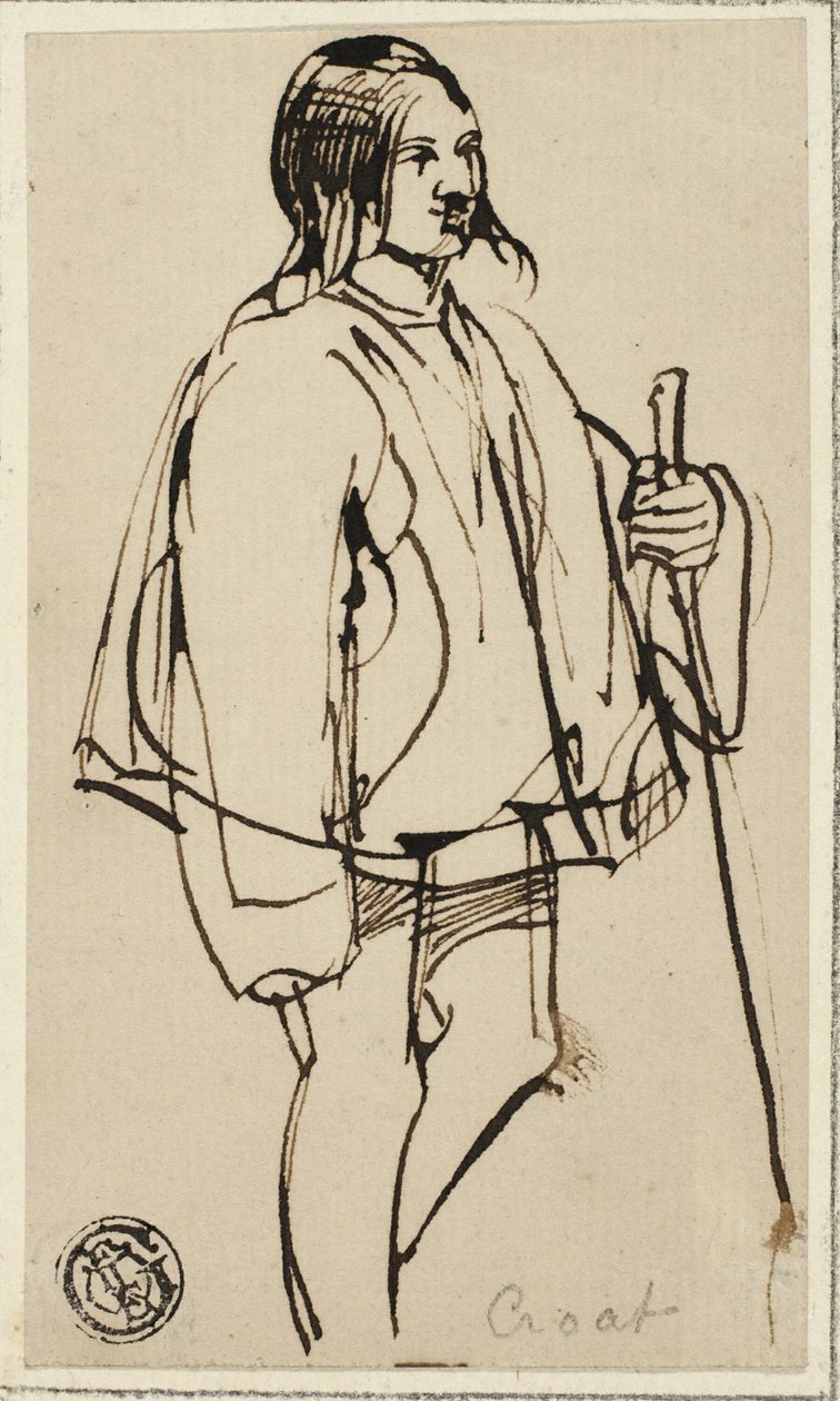 Kroatischer Bauer von David Wilkie