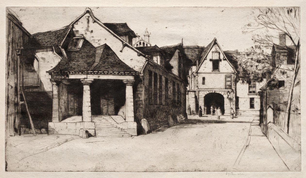 Altes Museum, Beauvais von David Young Cameron