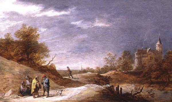 Die Wahrsagerin von David Teniers the Younger