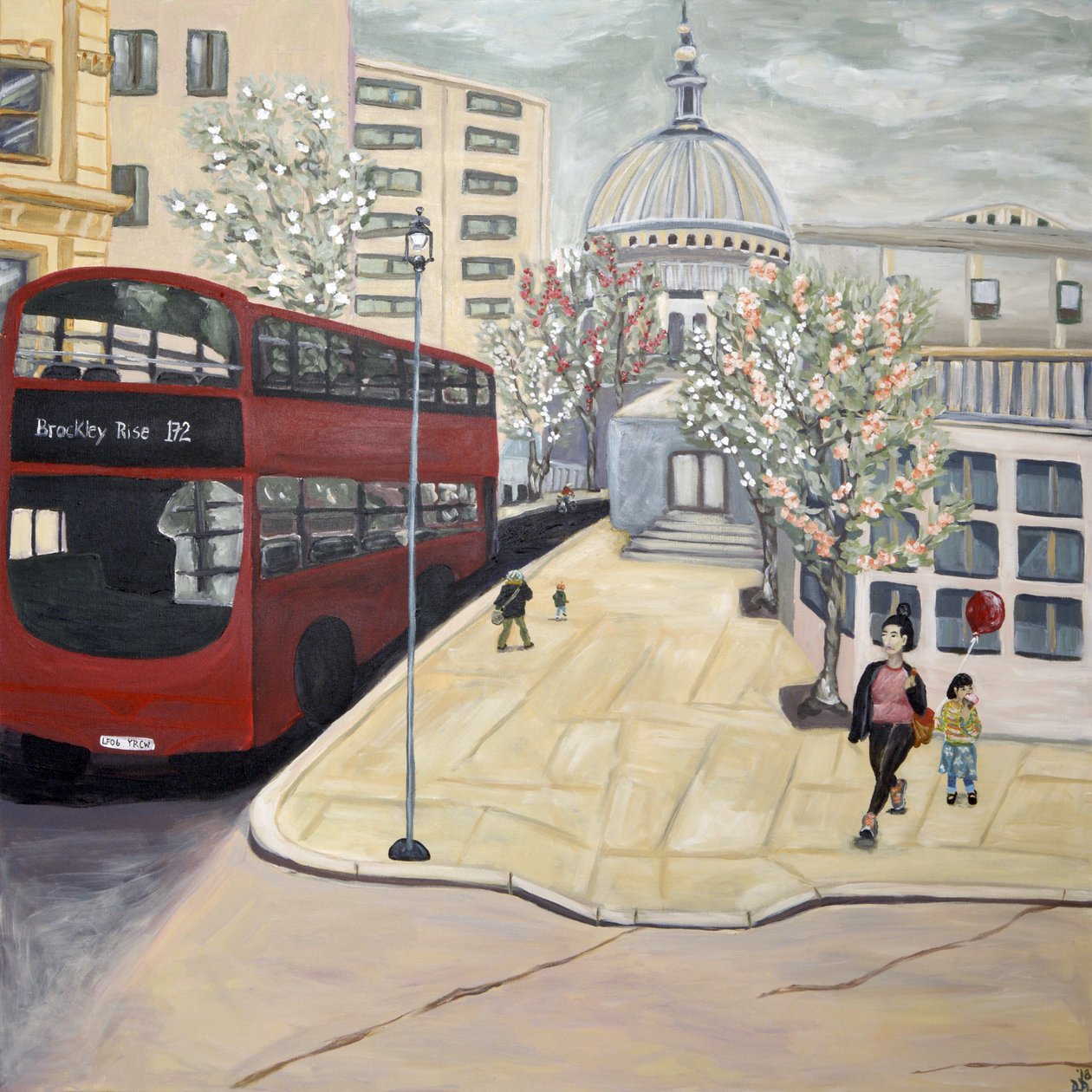 Londonstadt, 2017 von Deborah Eve Alastra