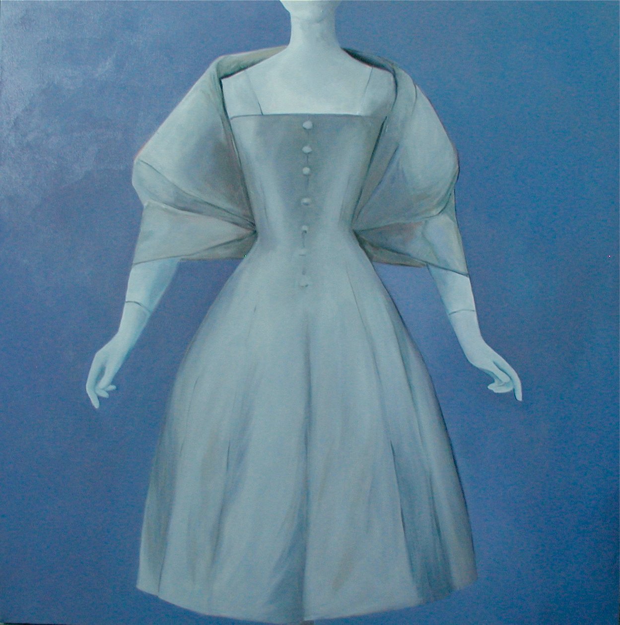 Silbernes Kleid, 2004 von Deborah Stevenson