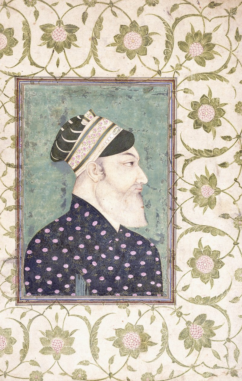 Porträt eines Adligen, 18. Jahrhundert von Deccani School