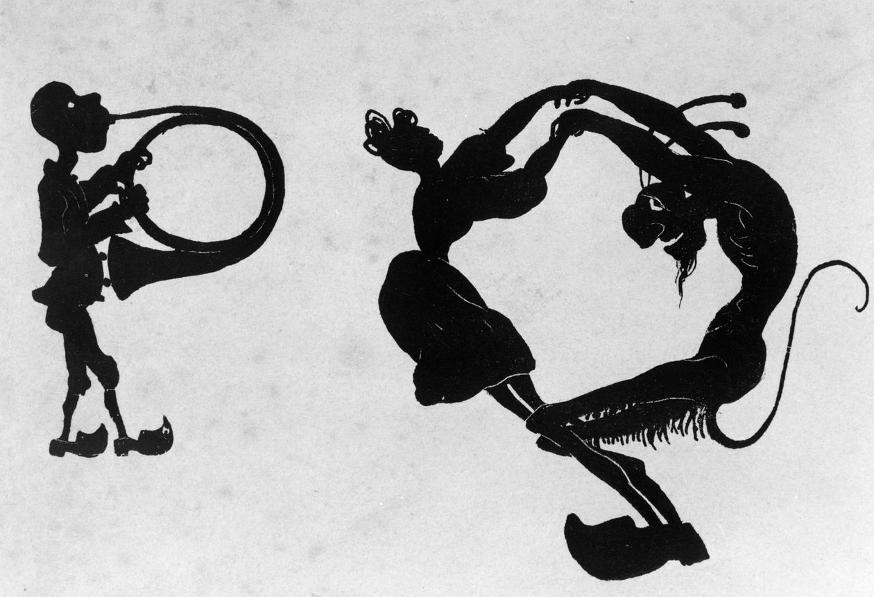 Teuflisches Alphabet (Detail) von Delaporte