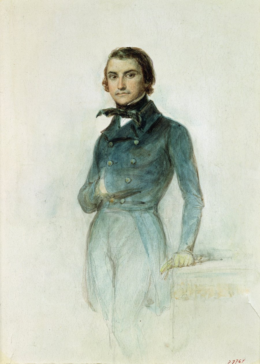 Jean Joseph Louis Blanc (1811-82) 1835 von Denis Auguste Marie Raffet