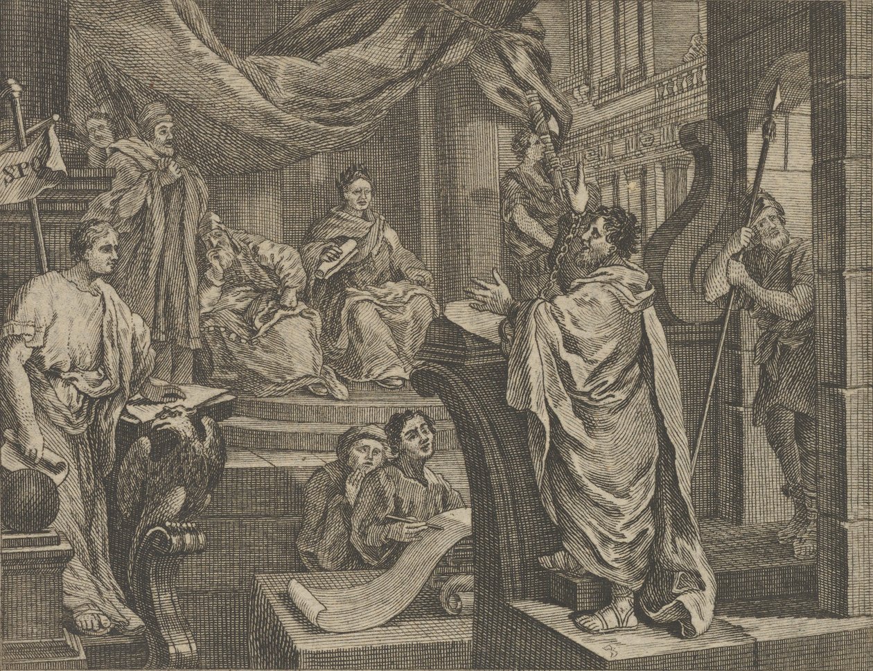Sullivans Paulus vor Felix von Dent