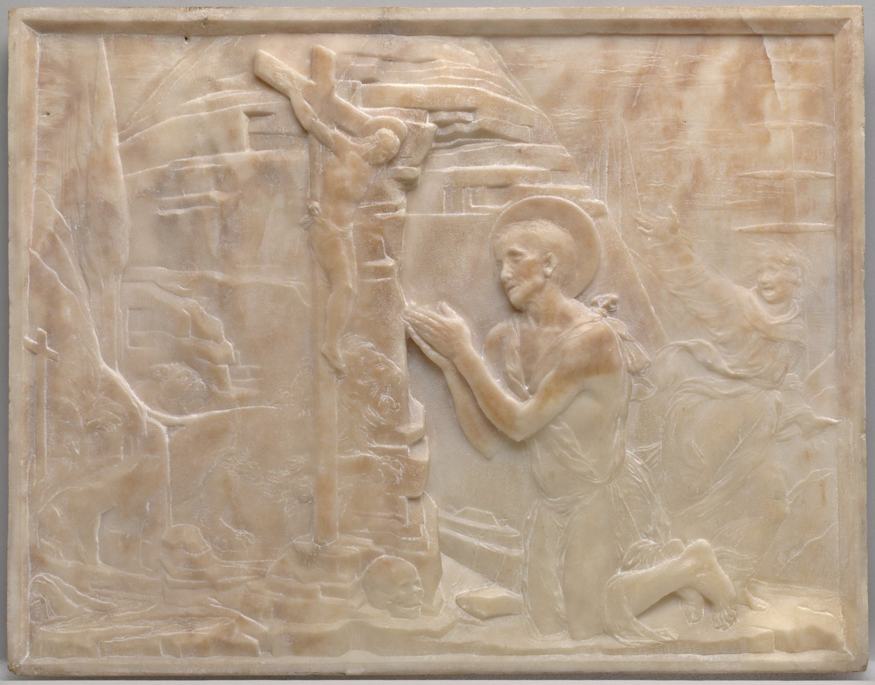 Der heilige Hieronymus in der Wüste von Desiderio da Settignano