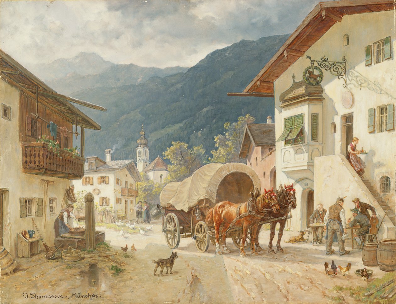 Das Gasthaus, München von Desire Tomassin