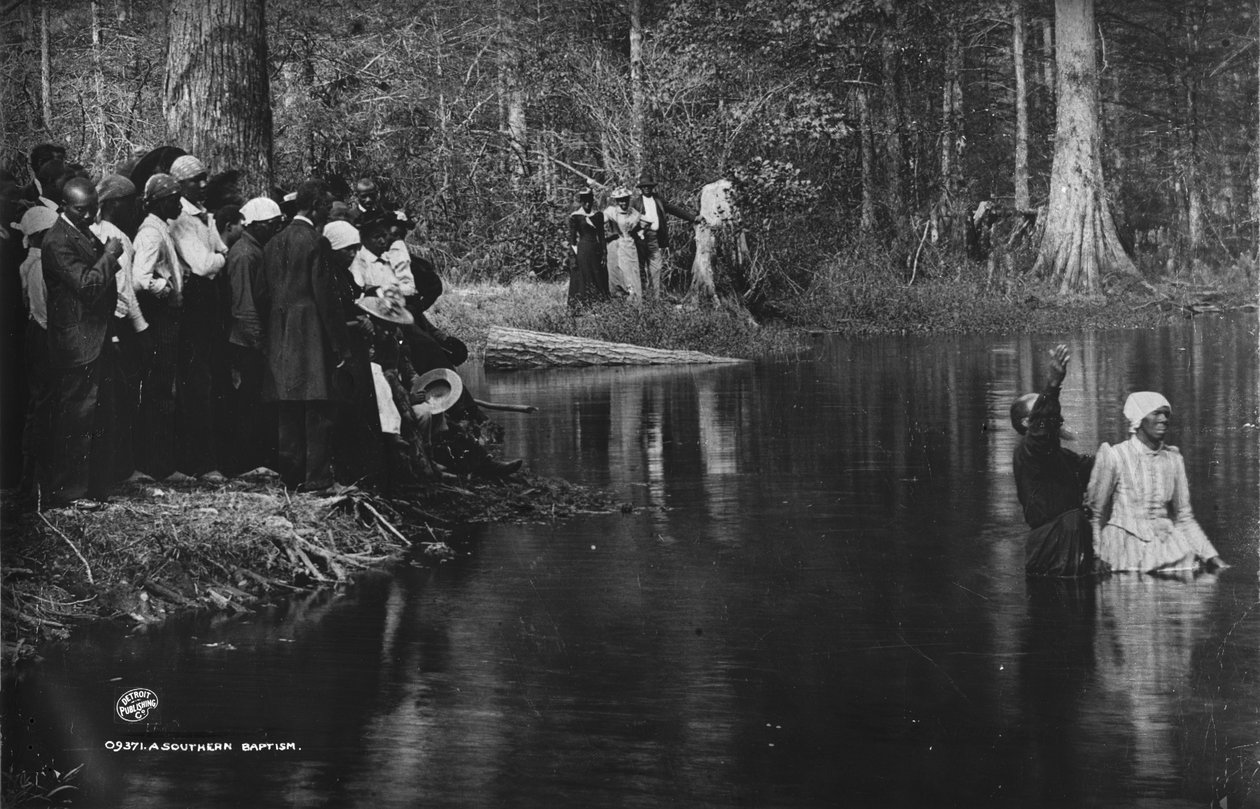 Eine südliche Taufe, Aiken von Detroit Publishing Co.