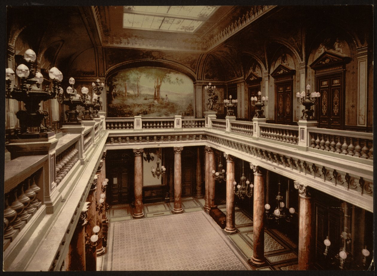 Casinoeingang, Atrium, Monte Carlo, Riviera von Detroit Publishing Co.